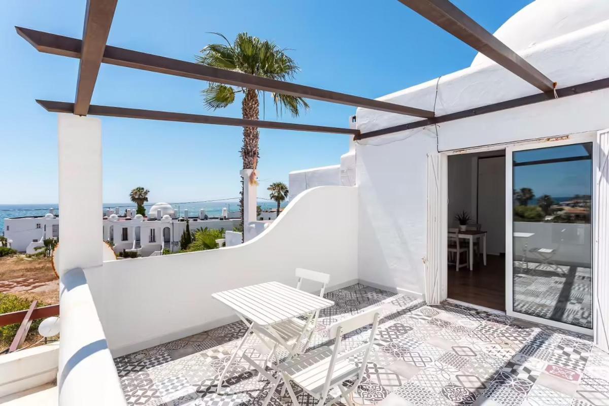 Neptunito: Primera Linea Con Piscina Mojacar Luaran gambar