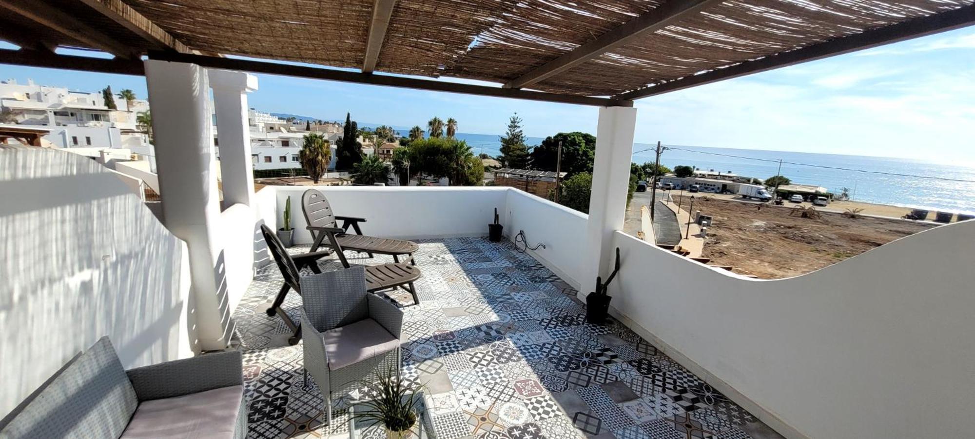 Neptunito: Primera Linea Con Piscina Mojacar Luaran gambar